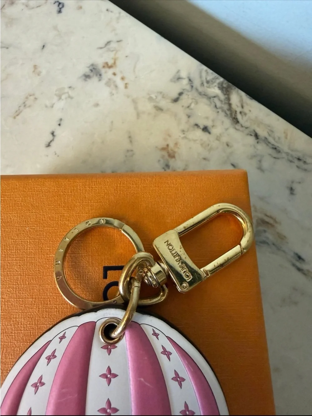 RARE Authentic LOUIS VUITTON Vivienne Hot Air Balloon Bag Charm